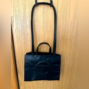 Telfar Medium Tote in Black Rarely Used